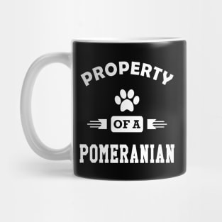 Pomeranian Dog - Property of a pomeranian Mug